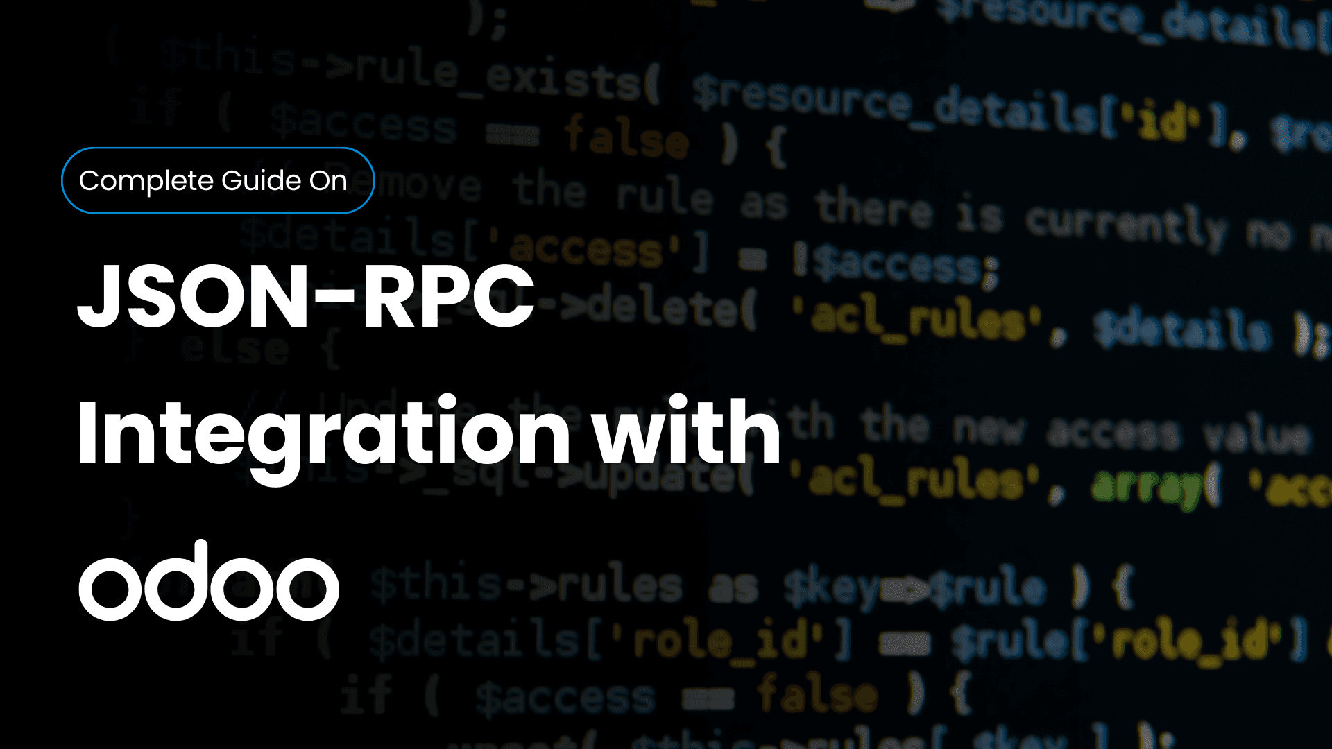 How to Integrate JSON-RPC with Odoo 17: Complete Guide