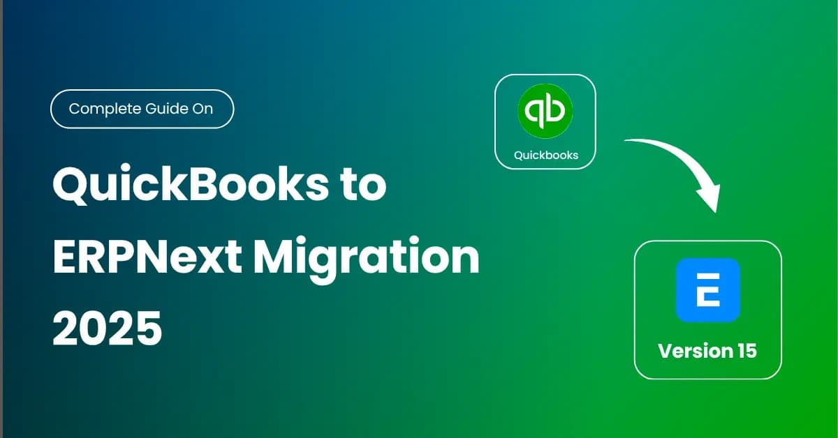 QuickBooks to ERPNext Migration for HarborPoint Distributors