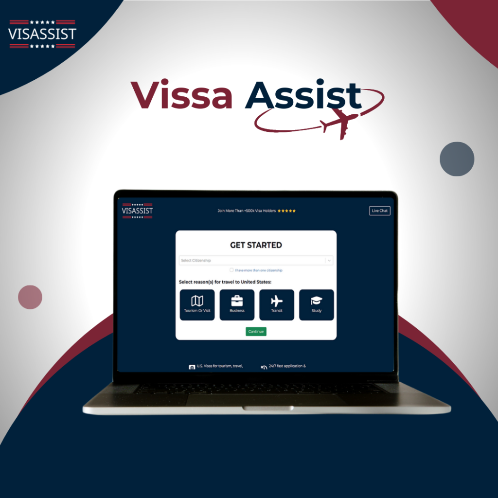 Vis Assist Travelling Website